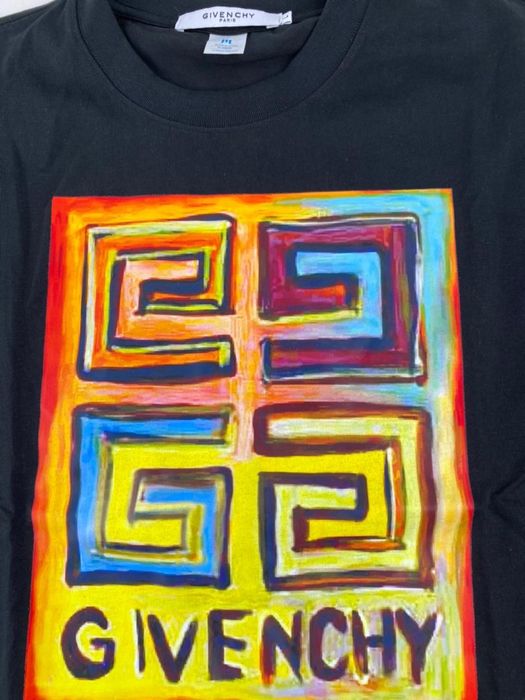 Tricou print logo Givenchy