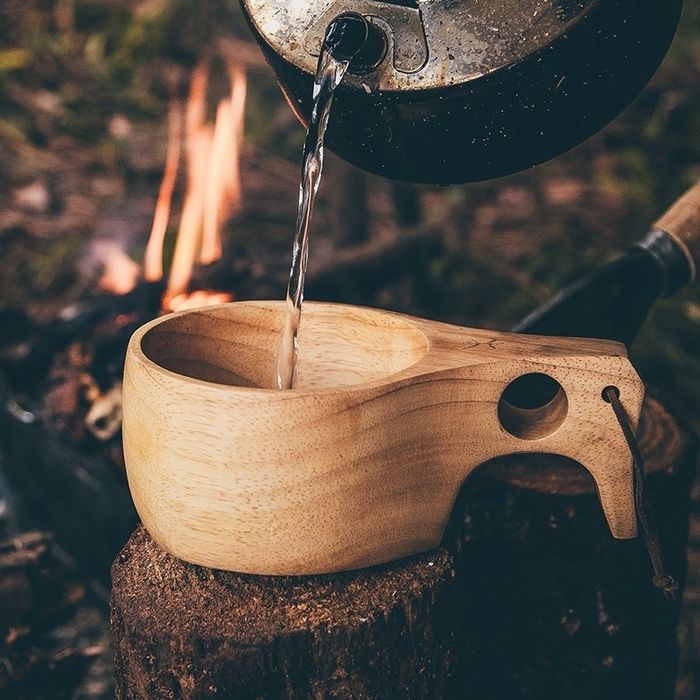 Кукса кружка из дерево Fire Maple Bushcraft Wooden
