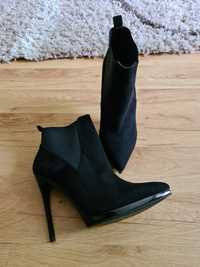 Botine toc inalt