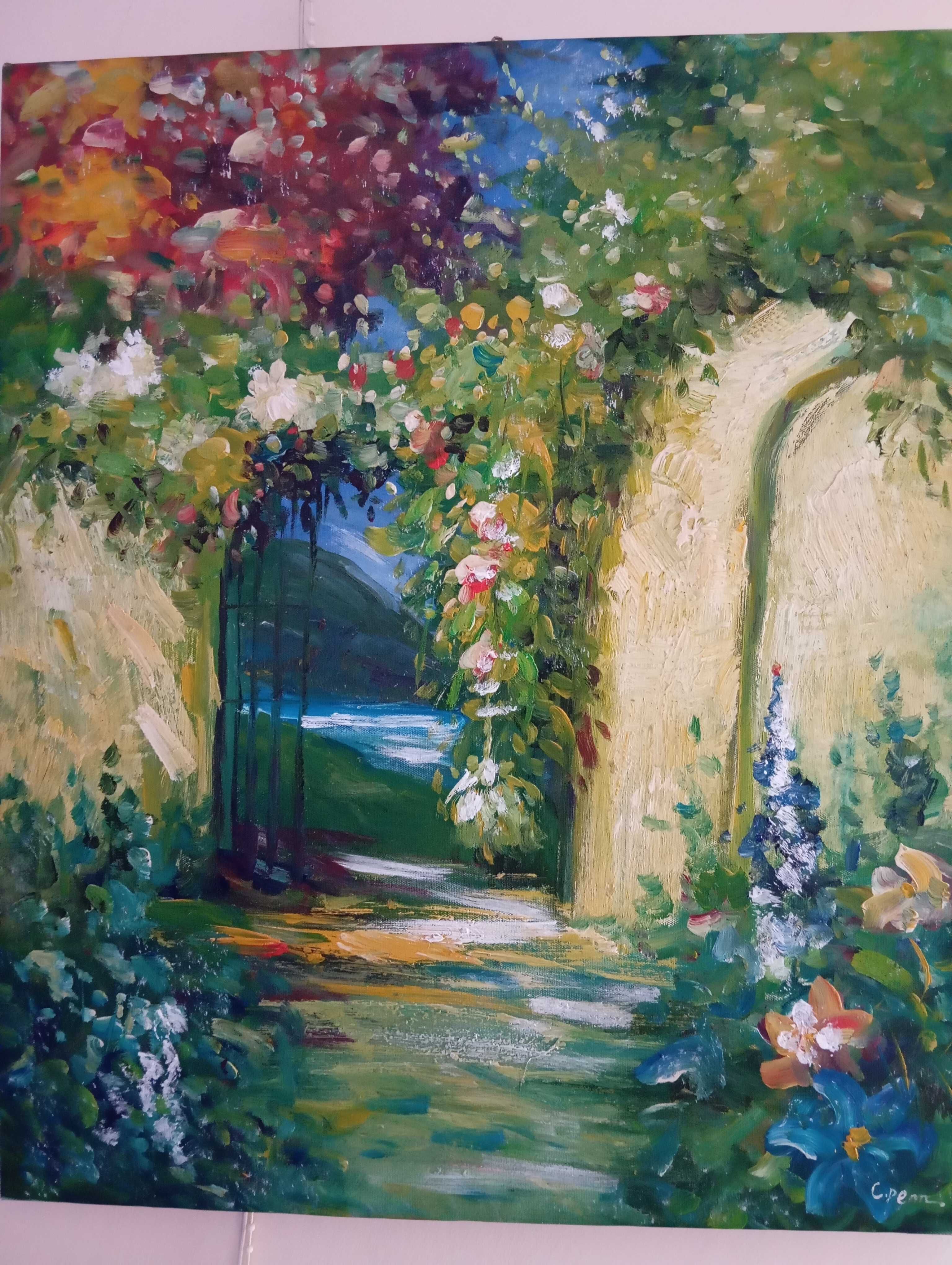 Poarta spre grădină, creație a pictorului englez C. Penn