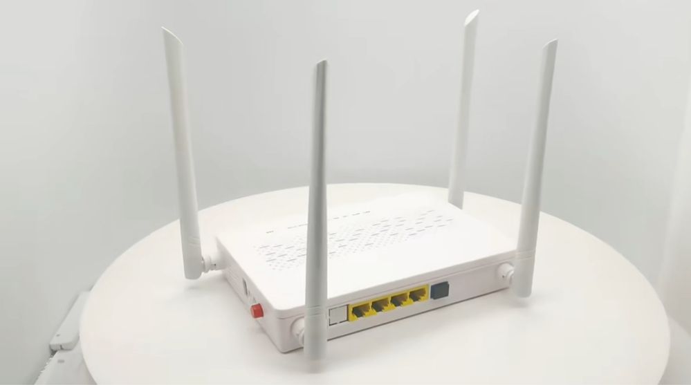 3434G4R gpon orginal optom Xitoy birinchi qo’l wifi routerlar