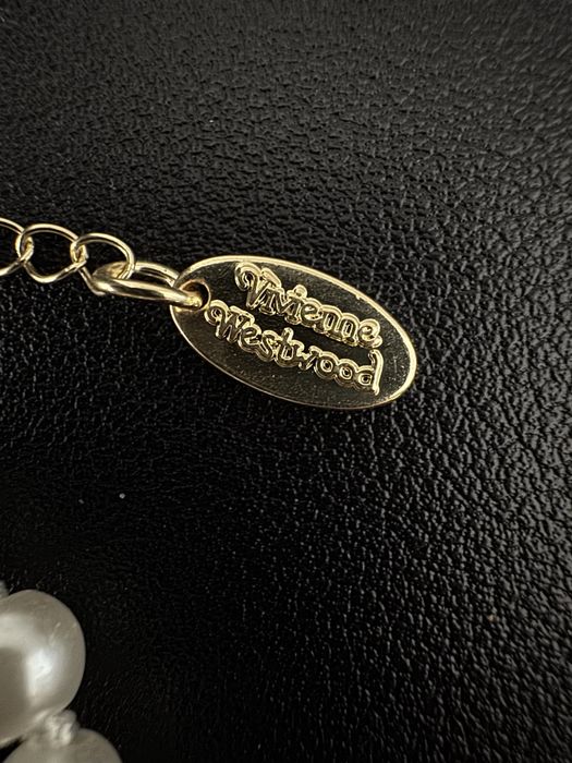 Bratara Vivienne Westwood Gold Pearl