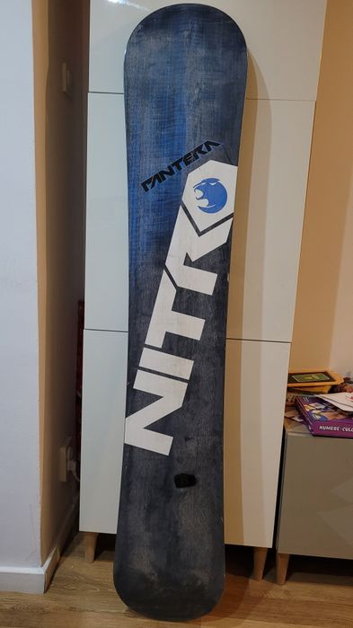 Placa snowboard NITRO PANTERA 166 cu legături BURTON CUSTOM
