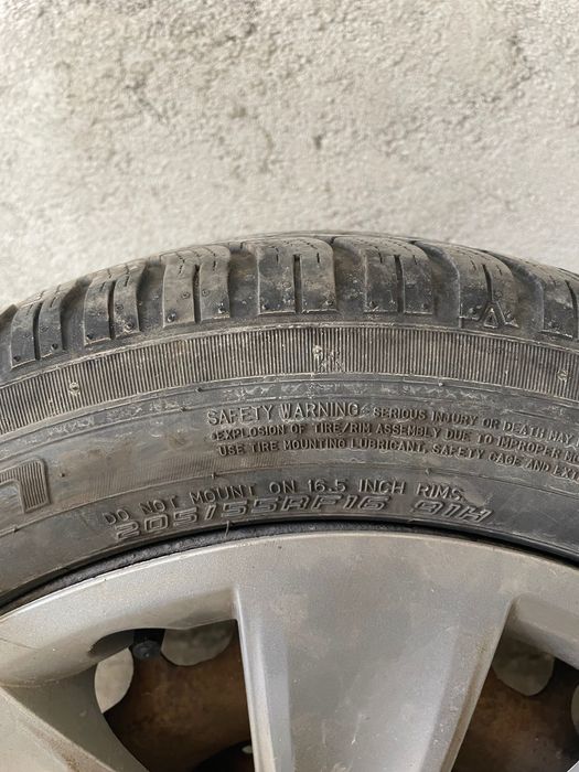 Set 4 cauciucuri MS + jante 205/55R16