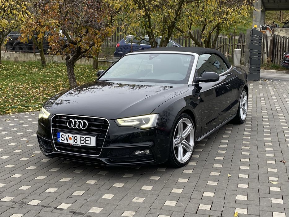 Audi A5 Cabrio 3.0 Tdi 204 cp 2013 Euro 5 Automat S-line Full Extra