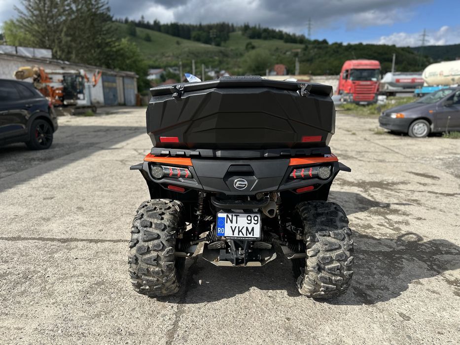 Cf moto 850xc + remorca Neptun