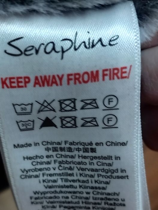 Дамска парка с качулка от естествен косъм