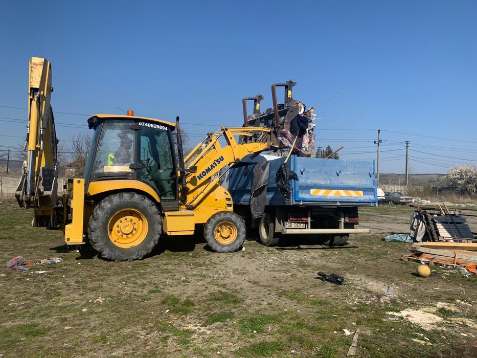 Inchiriez Buldoexcavator, nacela, bascula, compactor, schela, etc.