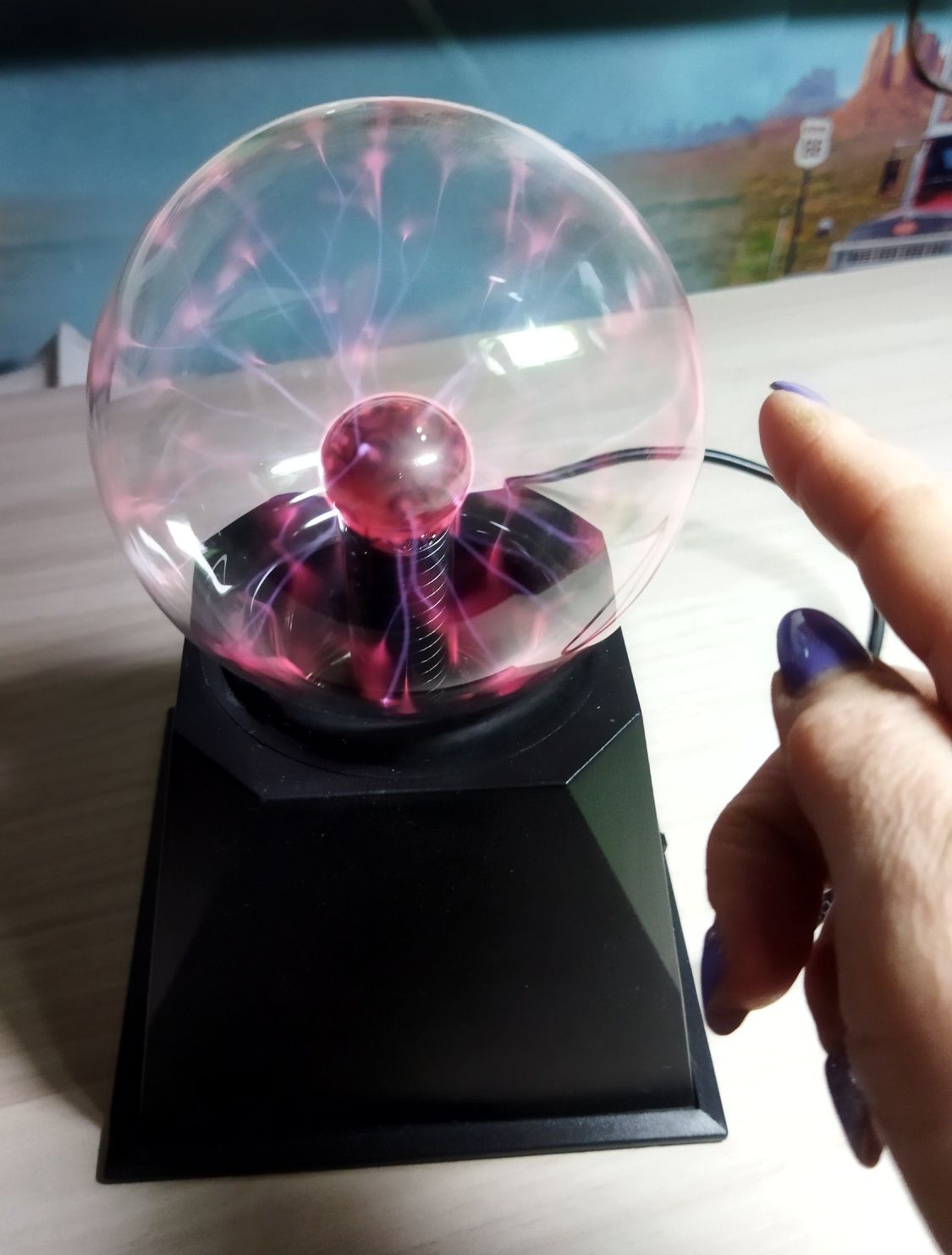 Продам магический плазменный шар светильник