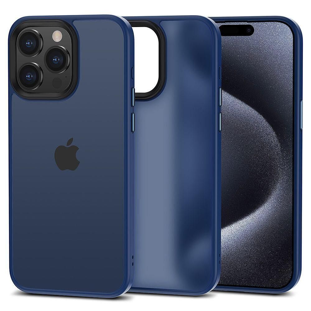 Калъф tech protect magmat за iphone 15 pro matte navy