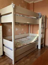 Двухъярусная кровать, Кровать в детскую, Детская кровать