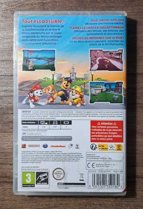 Paw Patrol World (joc Nintendo Switch nou, sigilat)