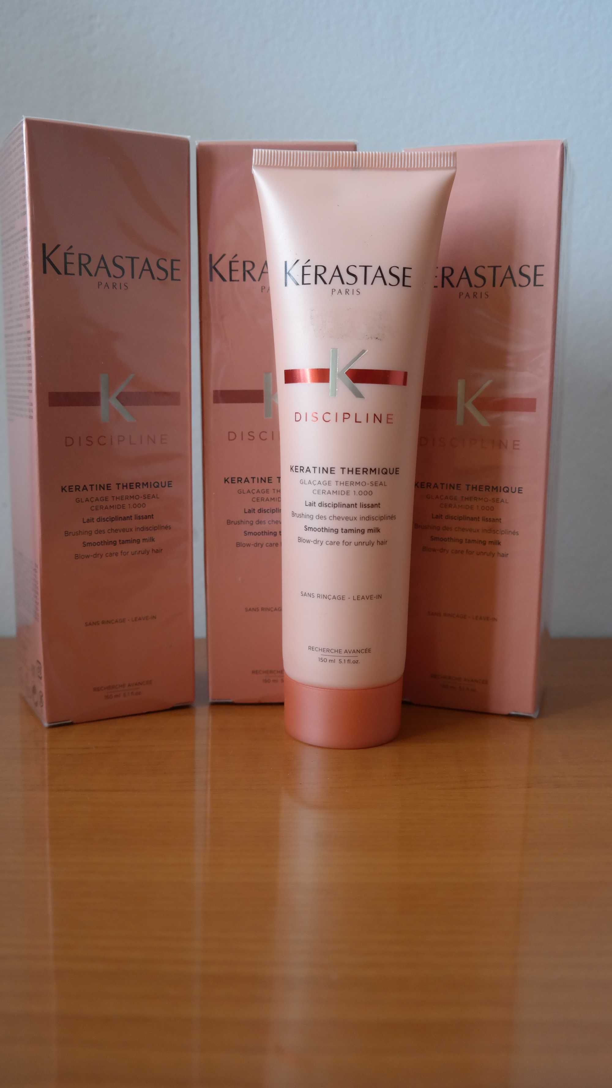 3x KERASSTASE Discipline Keratine Thermique (protectie termica) 150 ml
