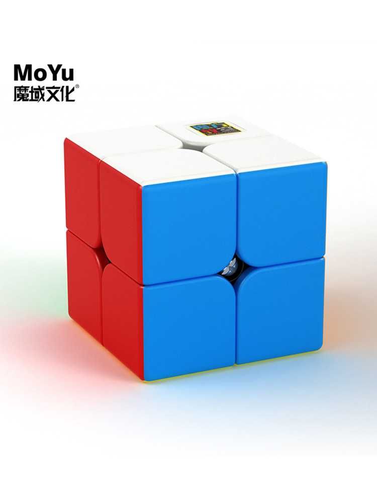 Moyu Meilong 2x2 Cub Rubik Stickerless Nou!