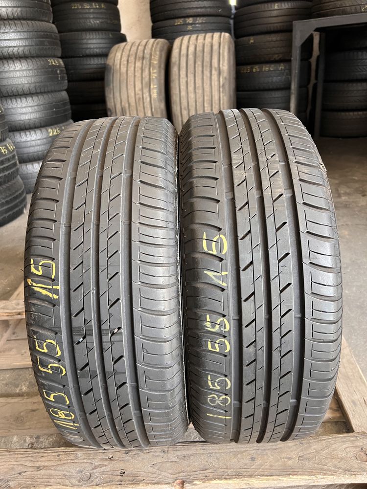 2 anvelope vara 185/55/15 , Bridgestone , 6.7 mm !