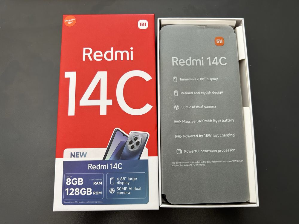 Продавам Xiaomi Redmi 14C 128/4GB-НОВ