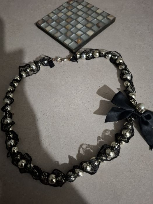 Colier model Chanel Franta 48 cm lungime