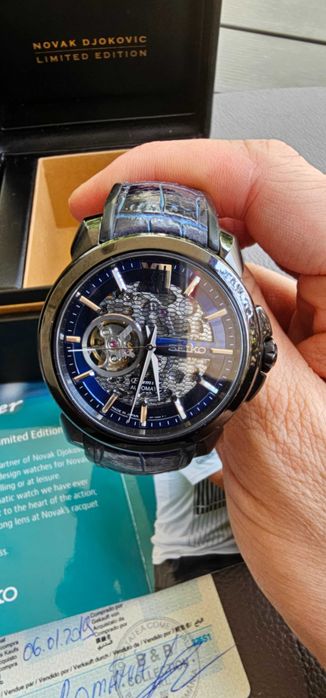 Seiko Novak Djokovic Limited Edition