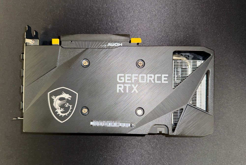 Placa video MSI GeForce RTX 3060 VENTUS 2X OC LHR 12GB GDDR6 192-bit