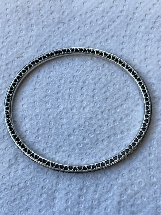 Bratara de argint fixa