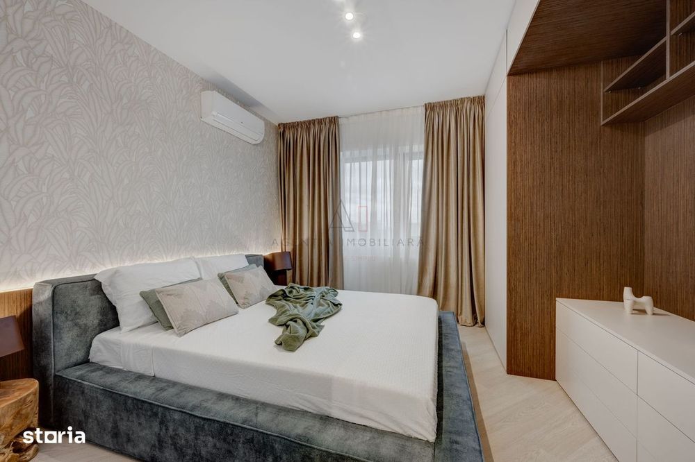 3 camere Cortina North l mobilat utilat l loc parcare subteran