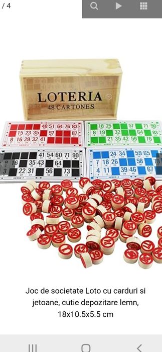 Jetoane loto și cărți de joc