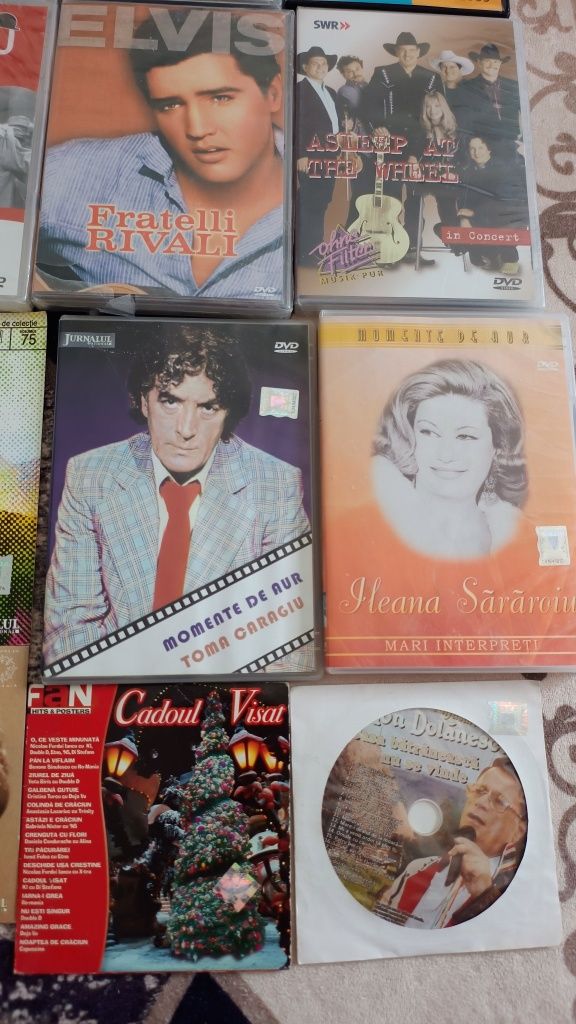 Lot de DVD concerte pluse caste