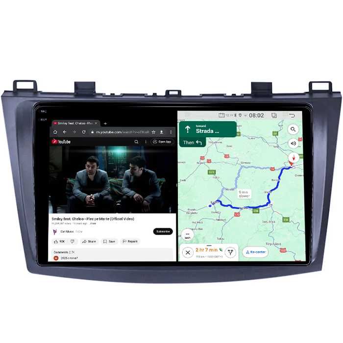 Navigatie Mazda 3 2010-2012 , 9 Inch, 4GB RAM 64GB ROM, Android 14