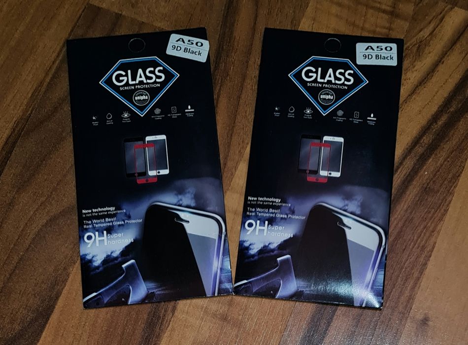 Folie sticla full cover originala Unipha Glass Samsung A50 A30 A20 M30
