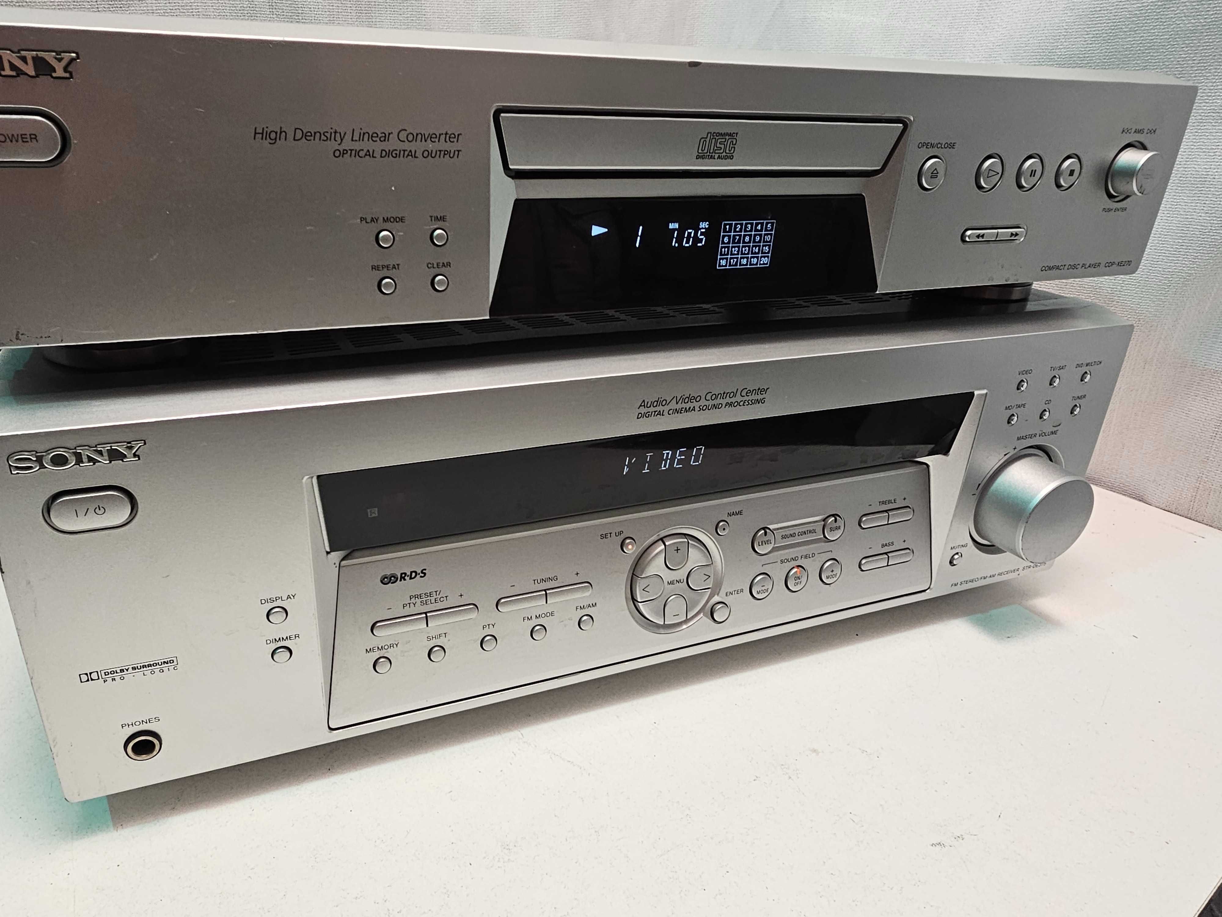 Statie reciver Sony STR DE375 amplificator