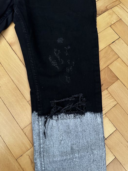 Ashes to dust denim black 32 slim zara yeezy travis jack jones дънки