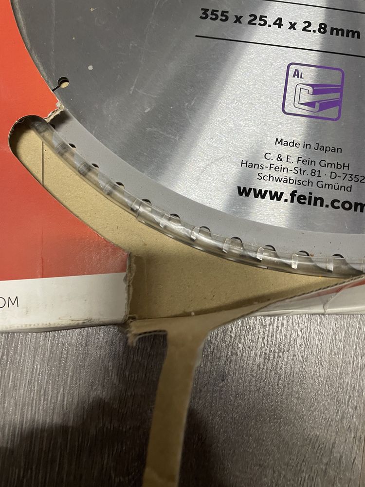 Fein Aluminium Cutting