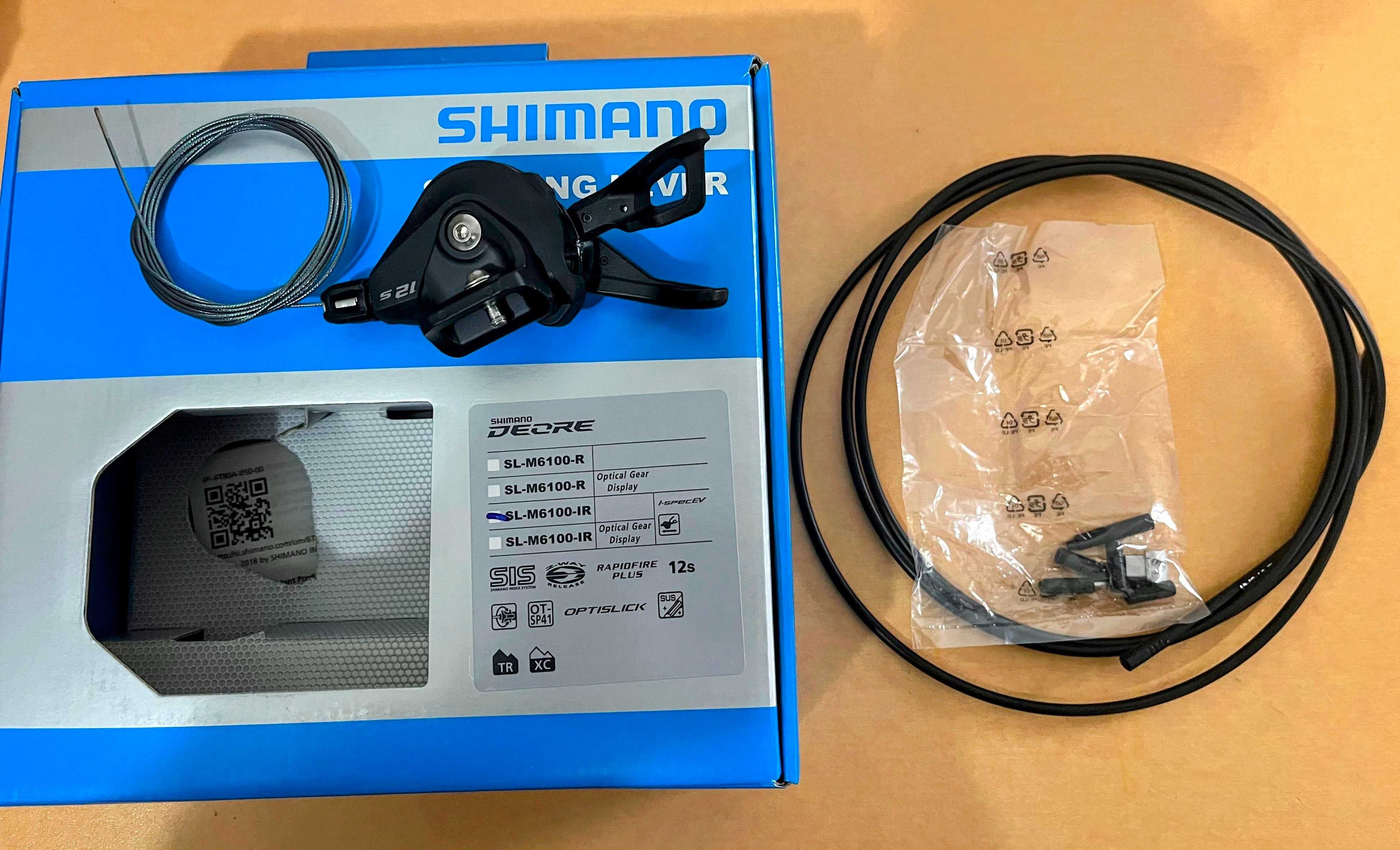Задна команда скорости Shimano Deore SL-M6100 12s I-SPEC EV