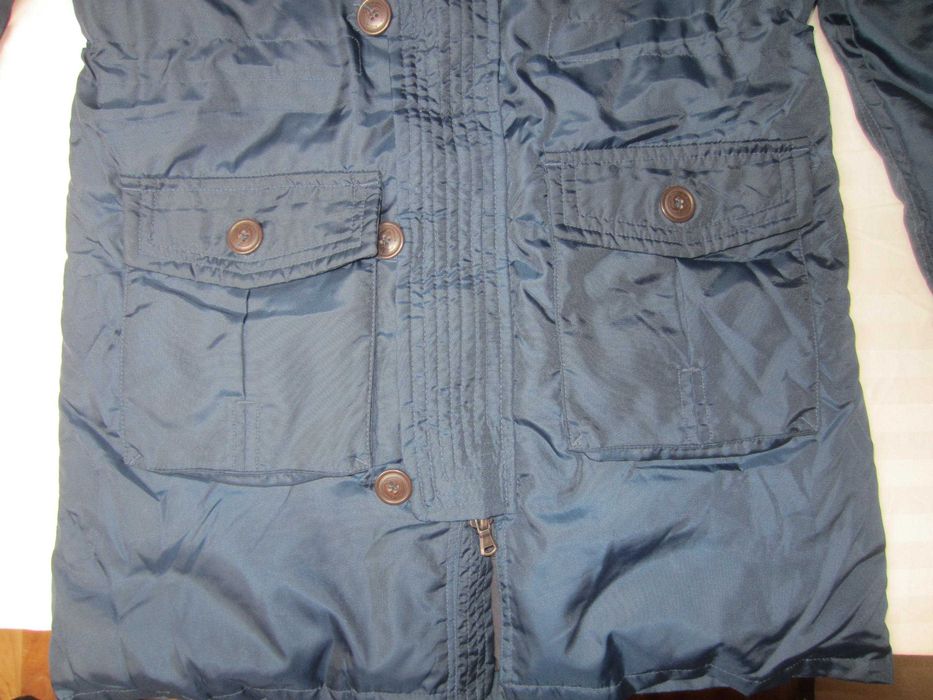 Geaca Parka Acqua Fredda, mas.50-L, puf ratza, gluga, stare f.buna