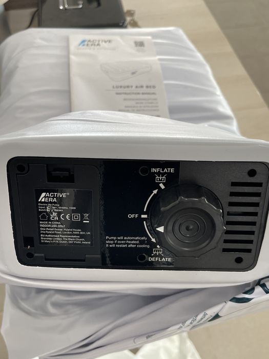 Saltea Gonflabilă Premium cu Pompă Electrică - Active Era