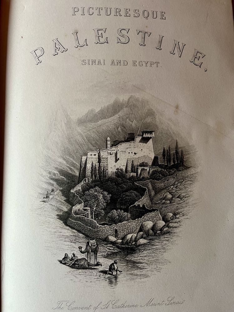 Picturesque Palestine , 1881, 5 vol, princeps, carte veche