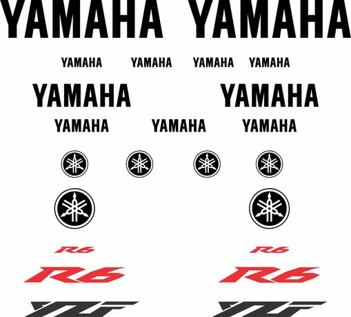 Stickere moto Honda, Yamaha, Kawasaki, BMW, Suzuki.
