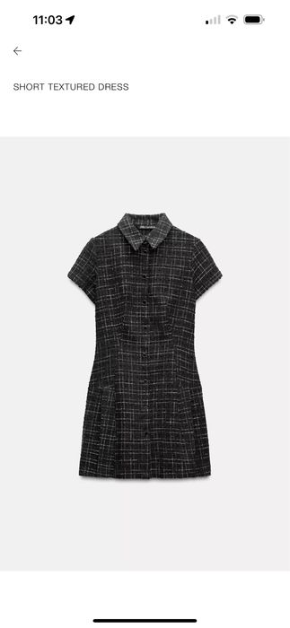 Рокля от букле ZARA