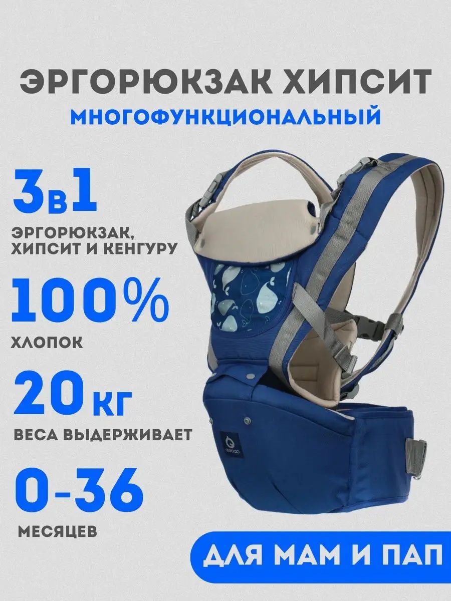 Слинг, кенгуру переноска для детей, эргорюкзак для малышей