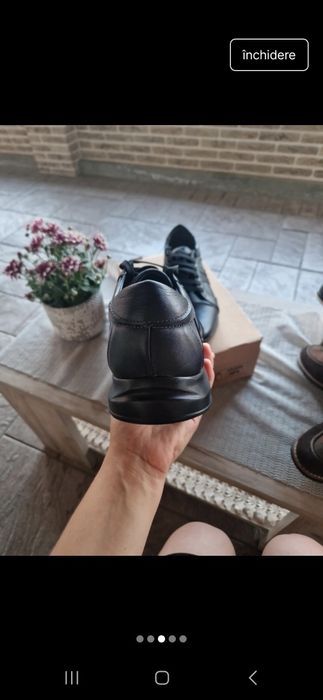 Pantofi din piele naturala 100%