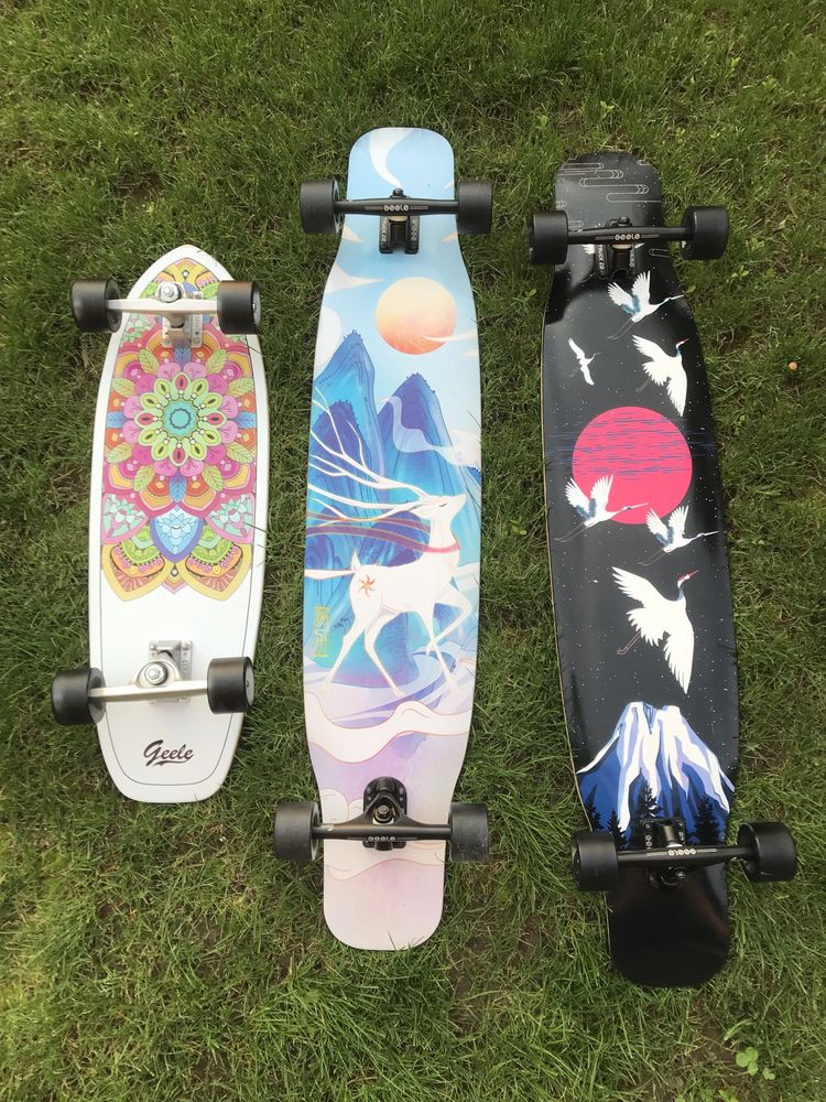 Лонгборд/Longboard, скейт
