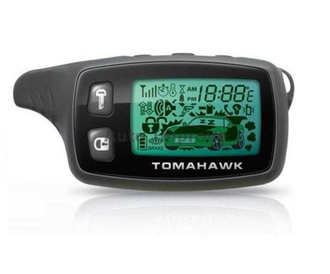 Alarma auto TOMAHAWK TW-9010 cu pager si pornire motor