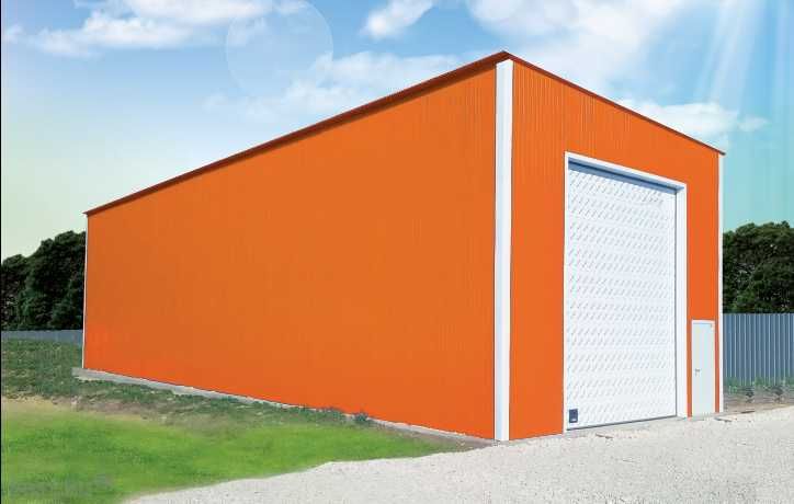 Garaje auto din structura metalica si panou sandwich termoizolant