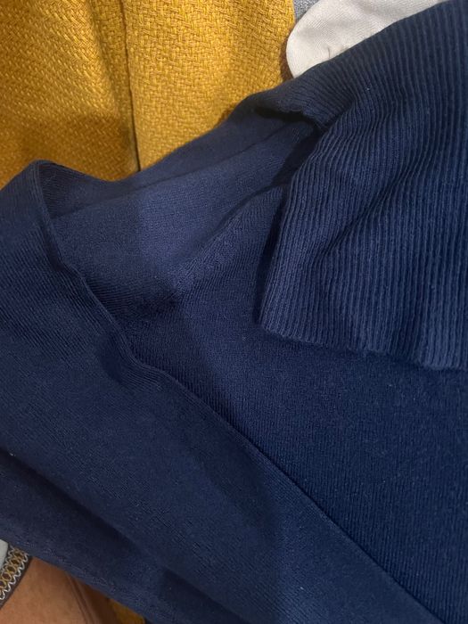 Helancă pe gât bleumarin închis nouă S dama