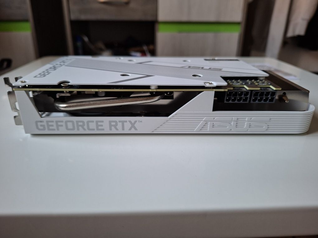 Asus Dual Nvidia Rtx 3060ti oc 8gb white