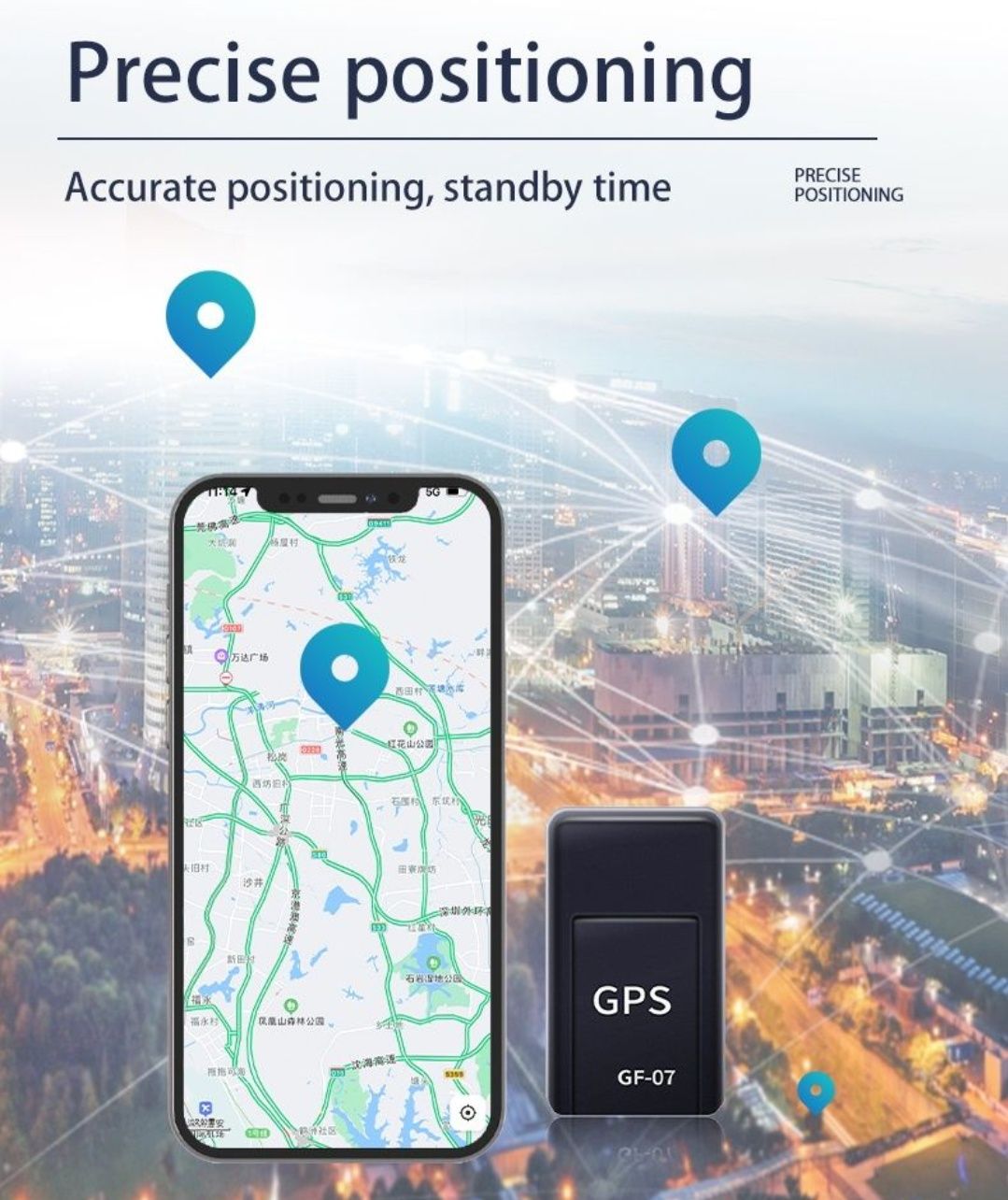Gps Tracker Localizare copii soț soție cu ascultare și înregistrare
