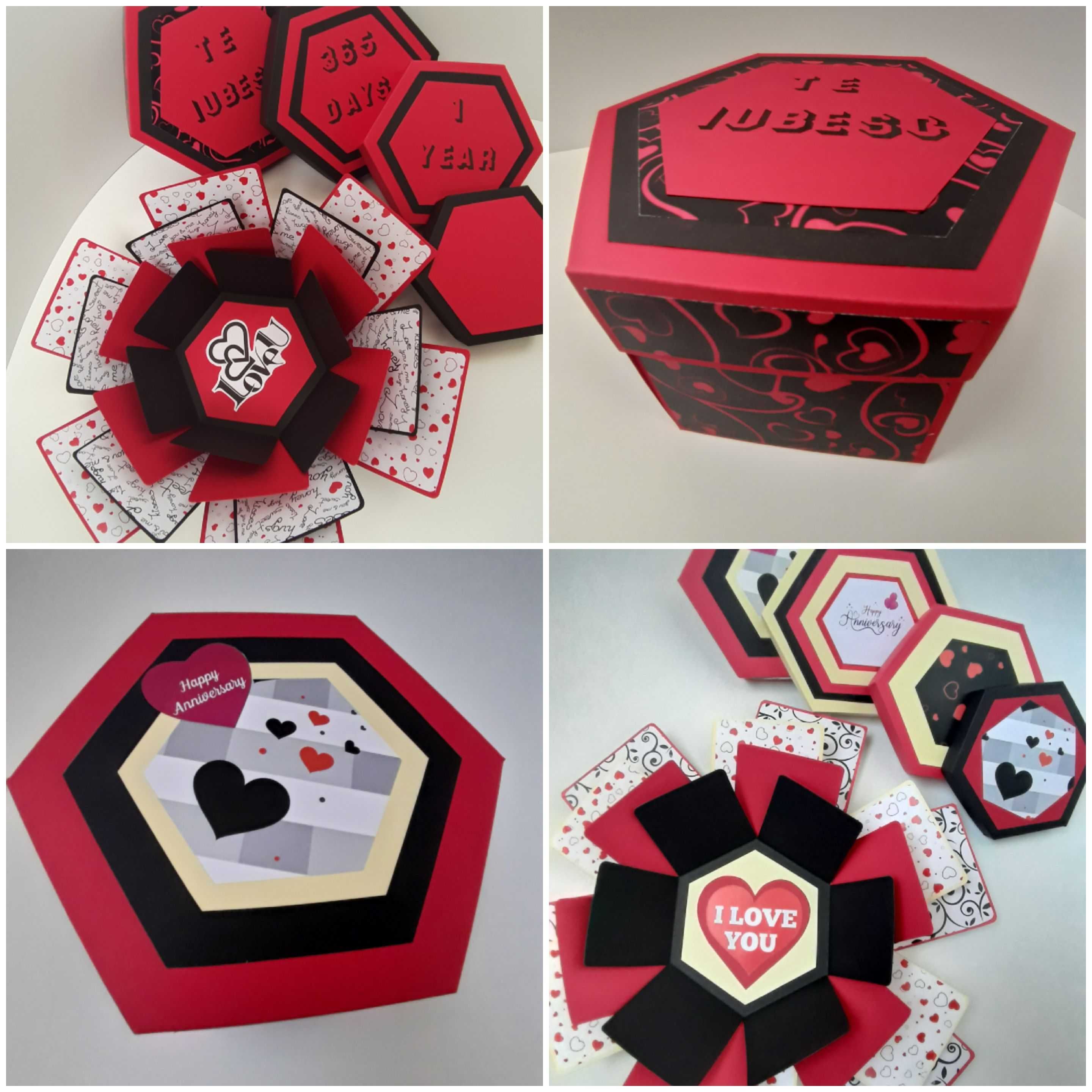 Explosion box cadouri personalizate handmade