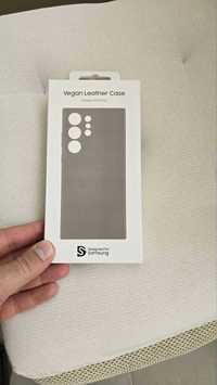 Продавам калъф Samsung Vegan Leather Case за Galaxy S24 Ultra, TAUPE