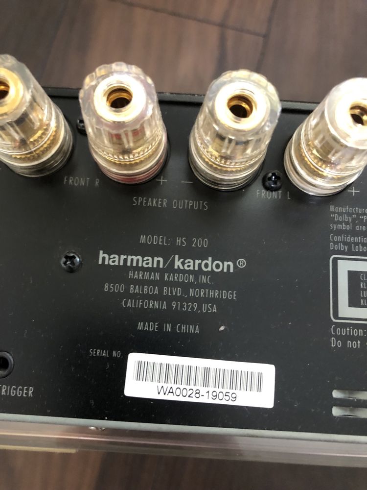 HARMAN KARDON HS 200 amplificator