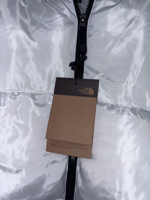 Geacă XL The North Face alb albă negru neagră Nouă nepurtată new